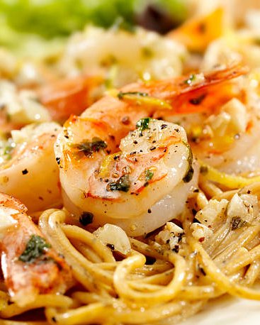 Shrimp & Chorizo Linguini